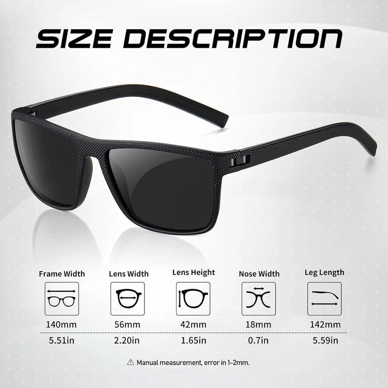 Fashion Square Polarized Sunglasses