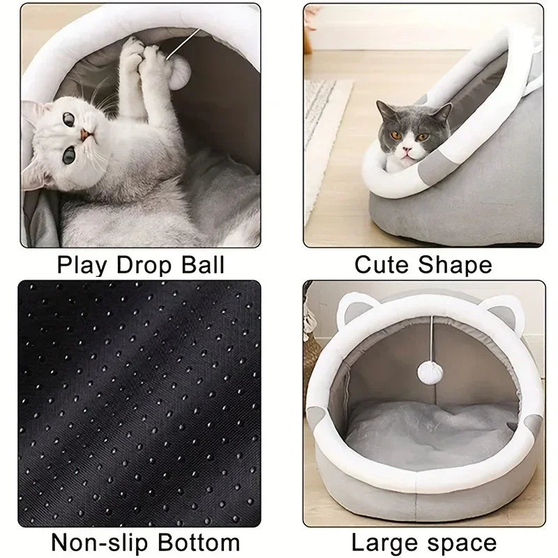 Cat Round Sleeping Bed