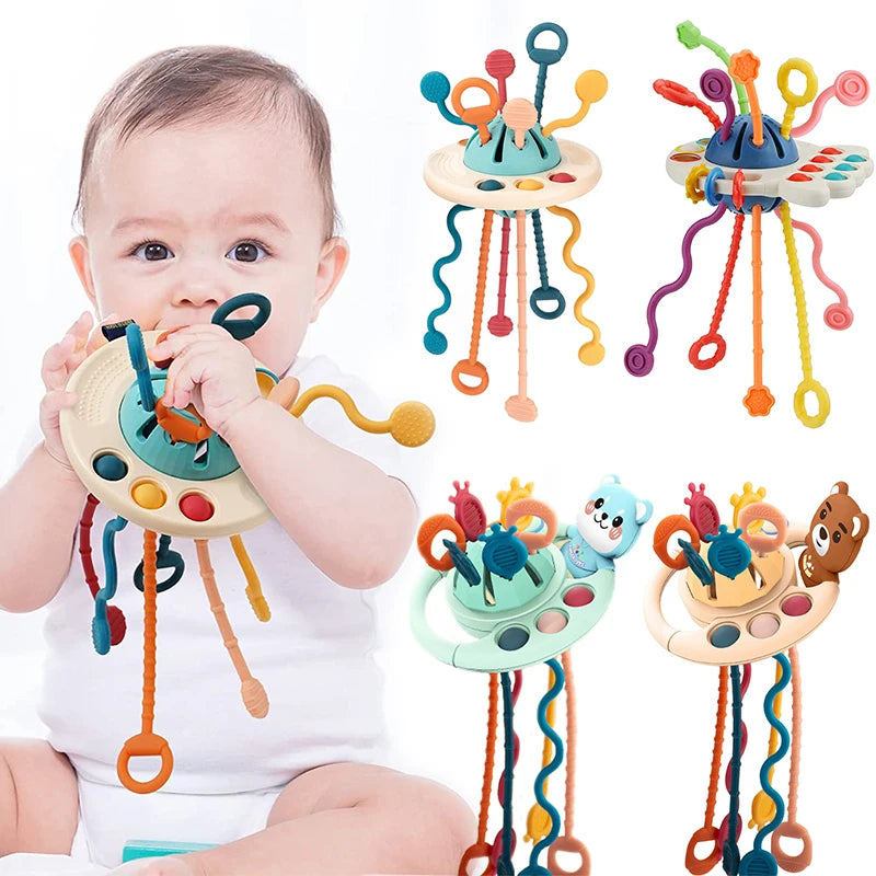 Development Baby Rattle Teether Toy