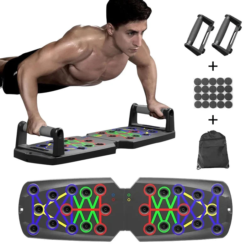 Multifunction Foldable Push Up Board