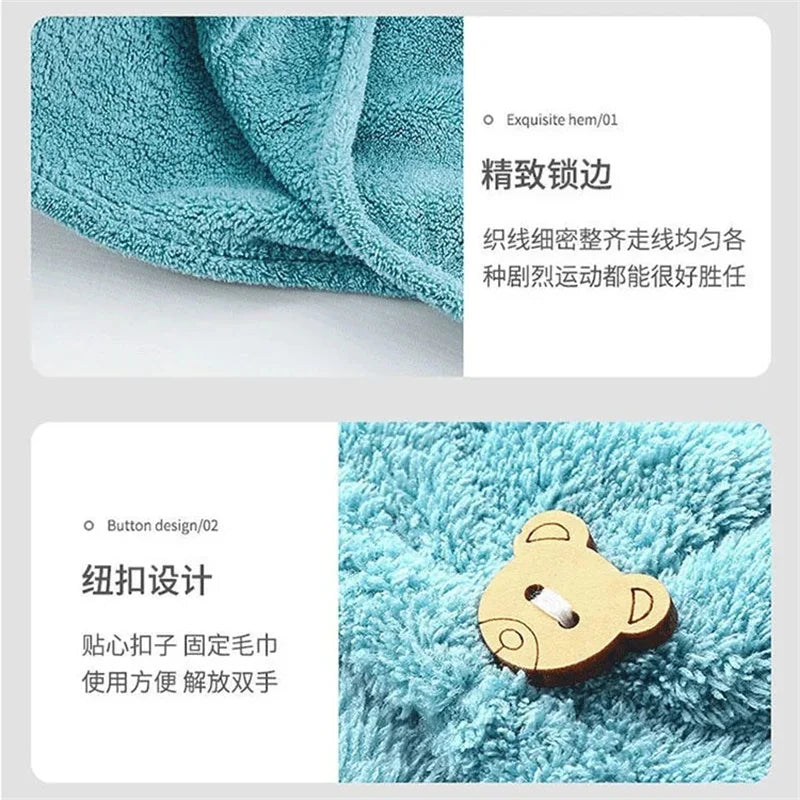 Women Hair Microfiber Towel