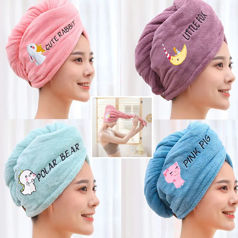 Women Hair Microfiber Towel