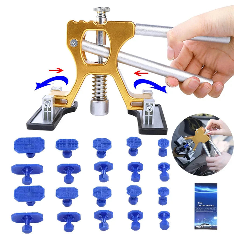 Adjustable Width Dent Puller Repair Kit