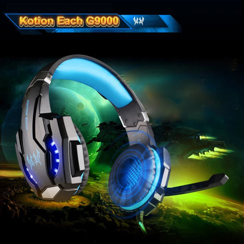 Gaming Over-Ear Wired Headphones