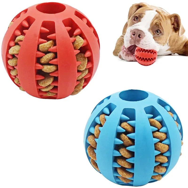 Dog Tooth Cleaning Food Ball Toy