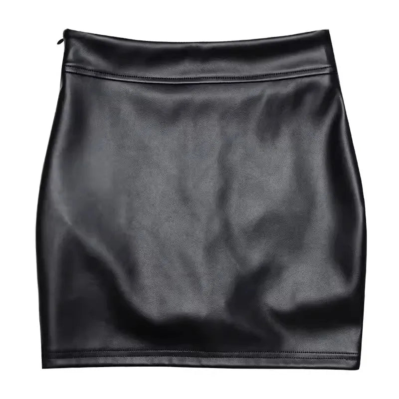 Women's Leather Skirt