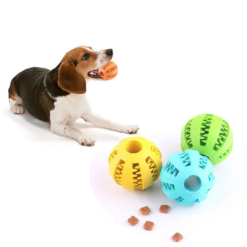 Dog Tooth Cleaning Food Ball Toy