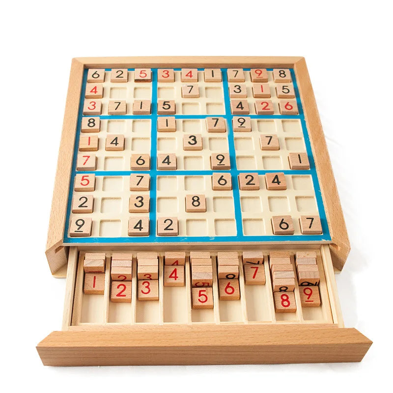 Kids Wooden Sudoku Board