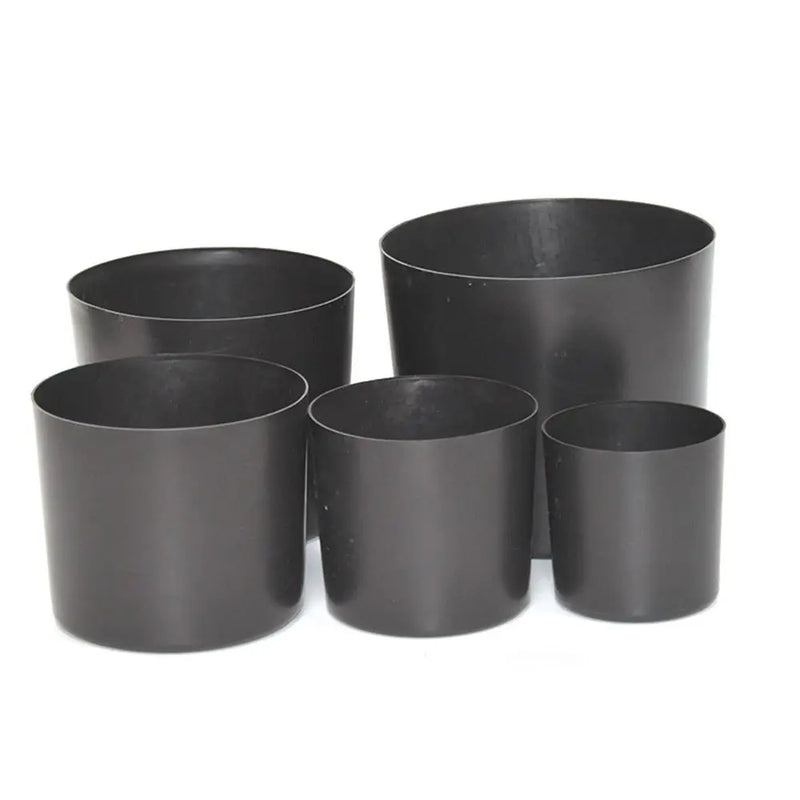 Plastic Black Succulent Planter Pot