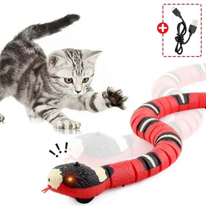 Interactive Cat Snake Toy