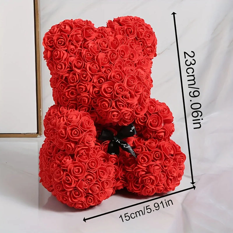 Rose Bear Artificial Foam Flowers