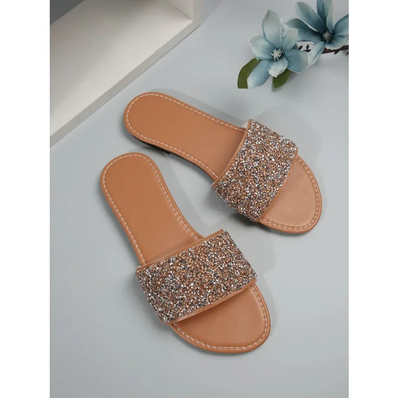 Glitter Bling Summer Slipper