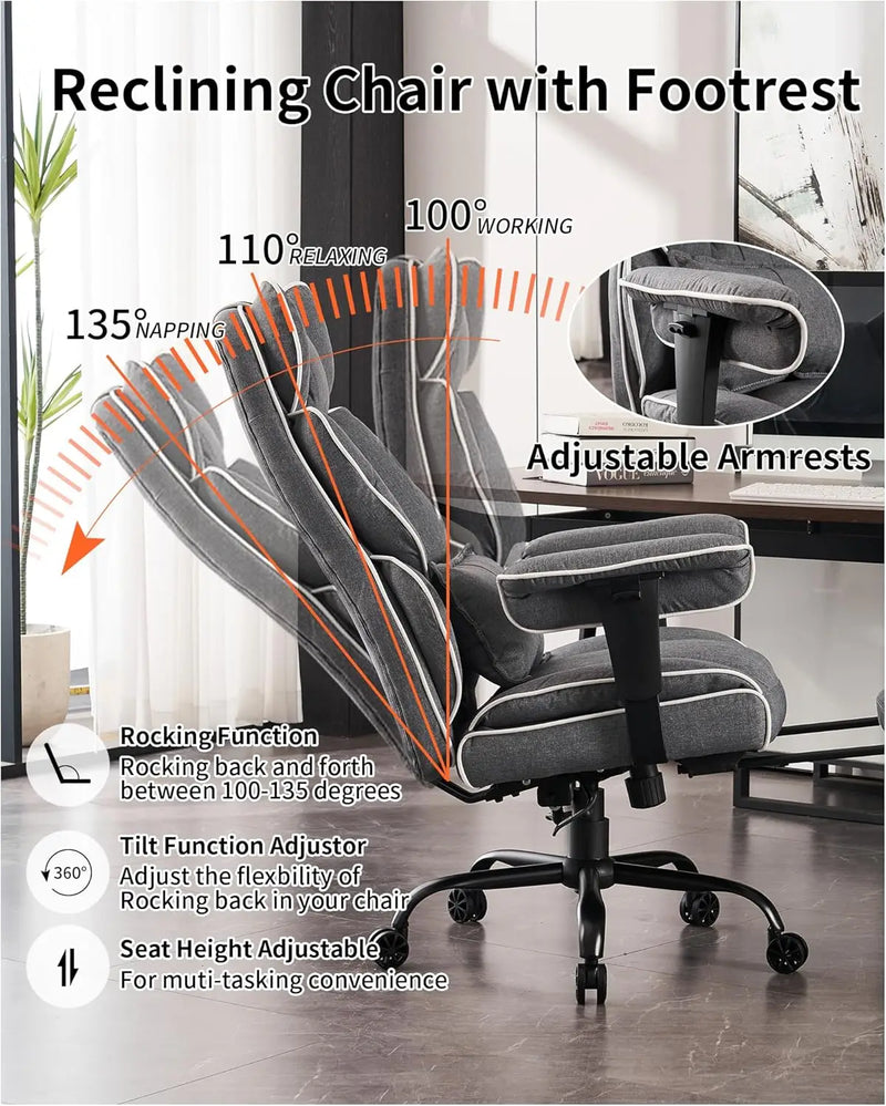 Fabric High Back Executive Office Chair