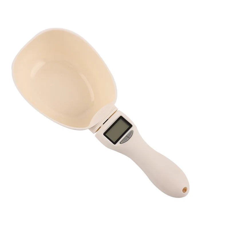 Pet electronic measuring spoon