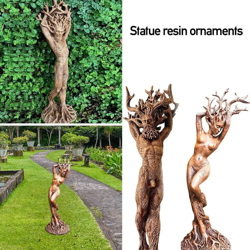 Forest Goddess Statue Resin Ornaments