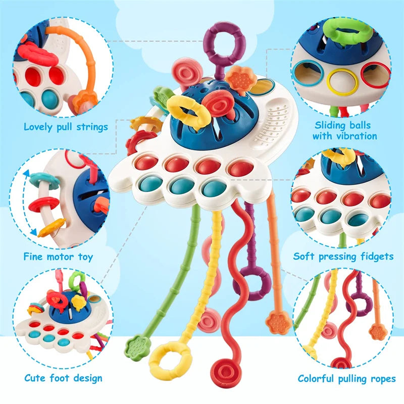 Development Baby Rattle Teether Toy