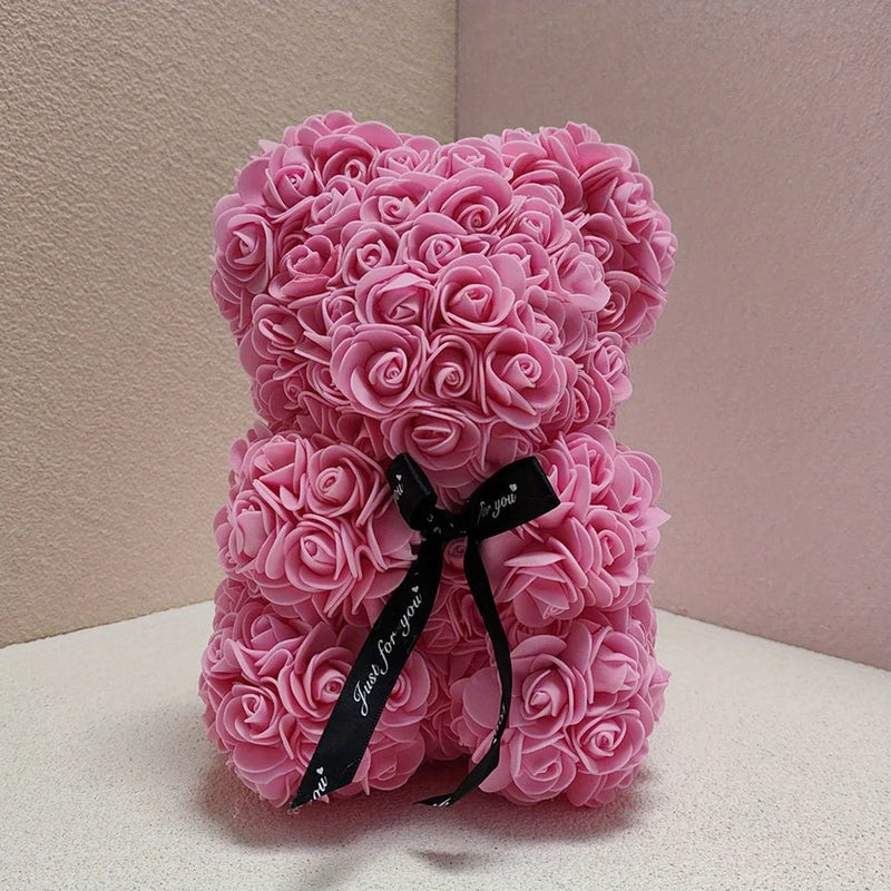 Rose Bear Artificial Foam Flowers