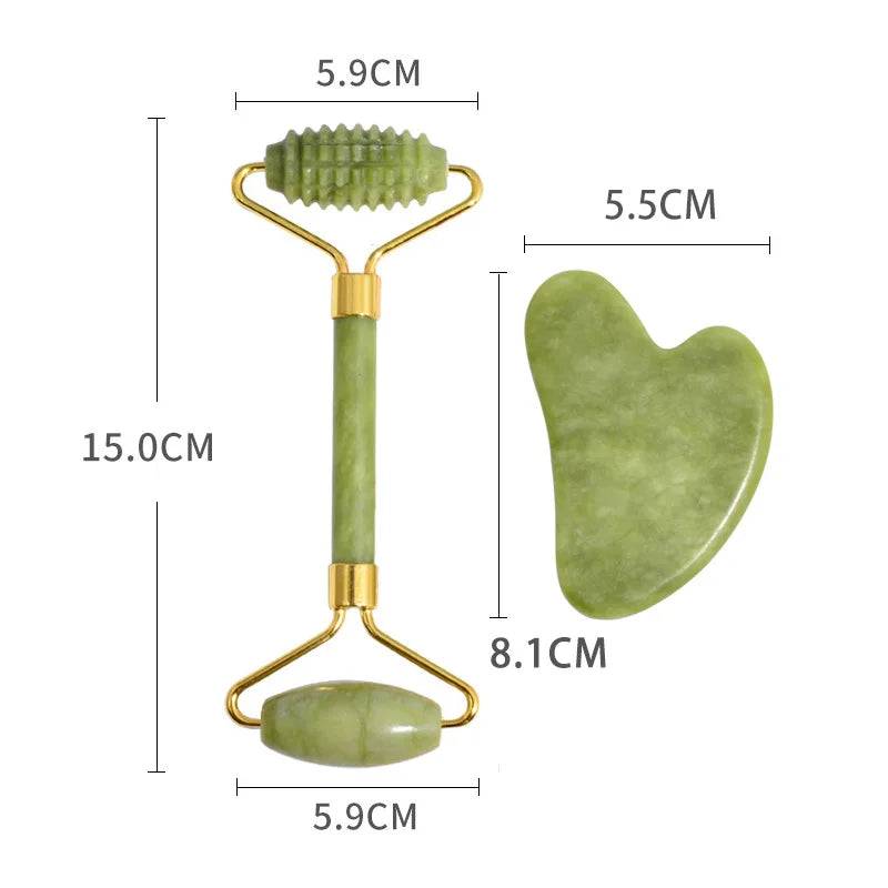 Face Gua Sha Scraper Jade Roller