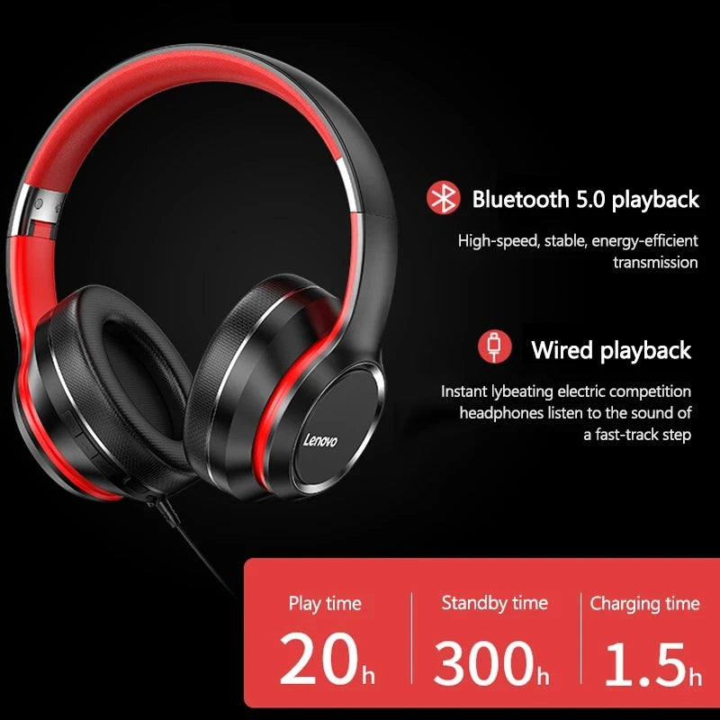 Foldable wireless Bluetooth headset