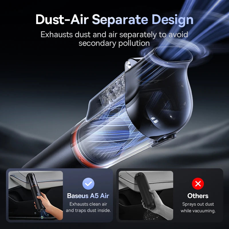 A5 Air Car Vacuum Cleaner