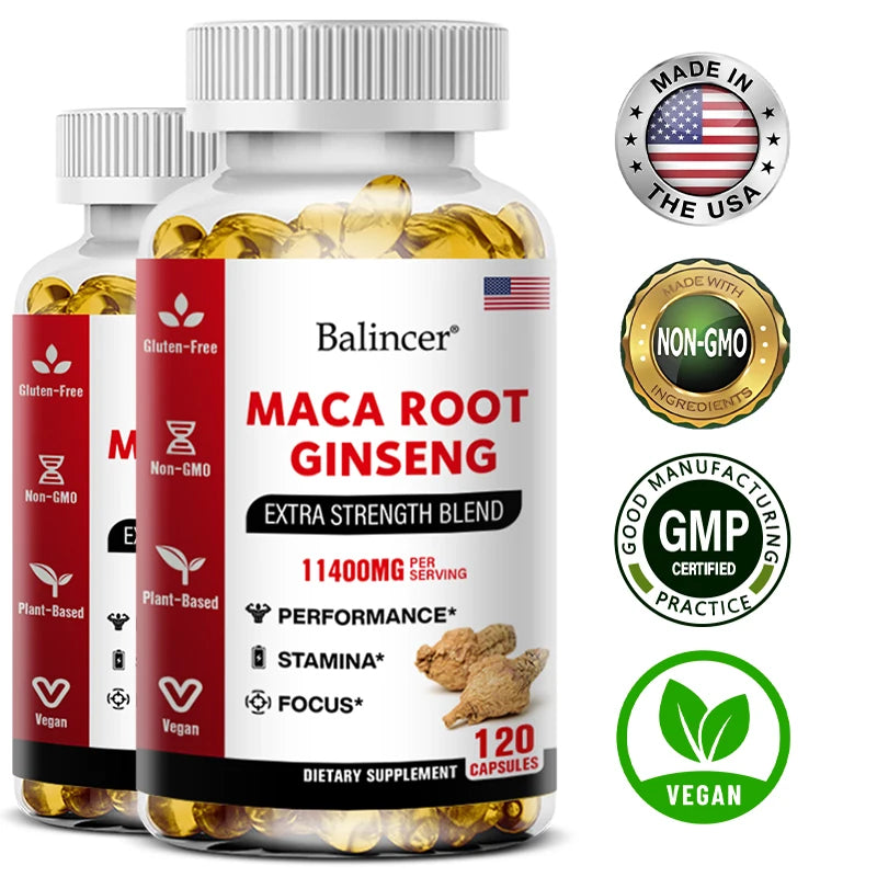 Organic Maca Root Energy Supplement