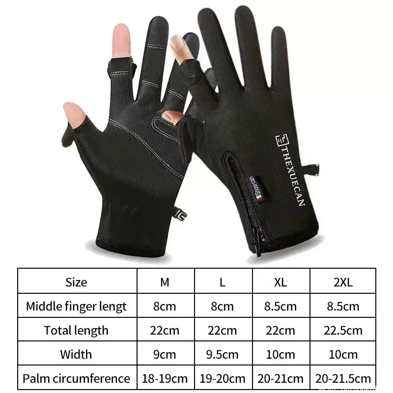 Winter Fishing Warm Gloves