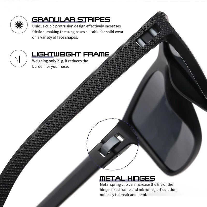 Fashion Square Polarized Sunglasses