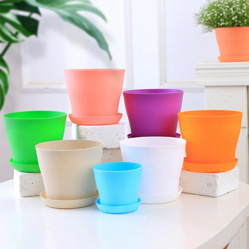 Plastic Planting Flower Pot