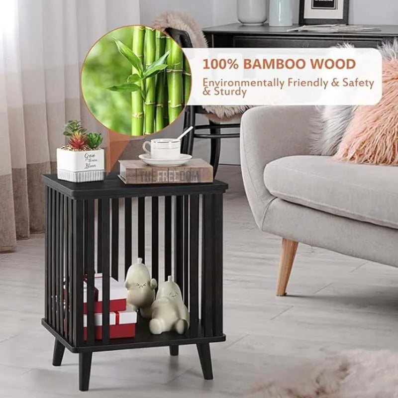 Bamboo End Side Table Furniture