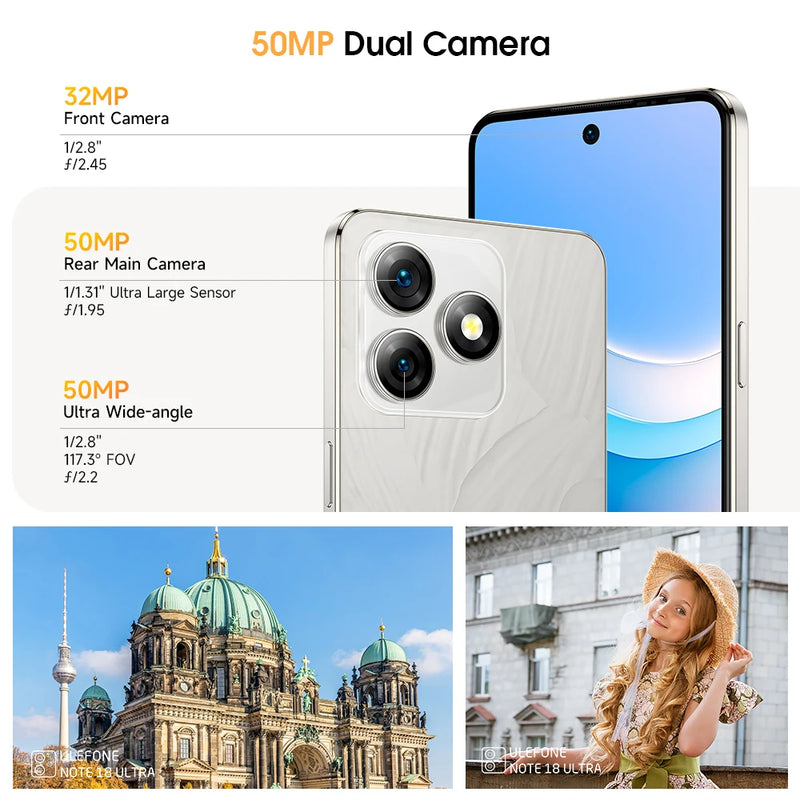 Ulefone Note 18 Ultra 5G Smartphone