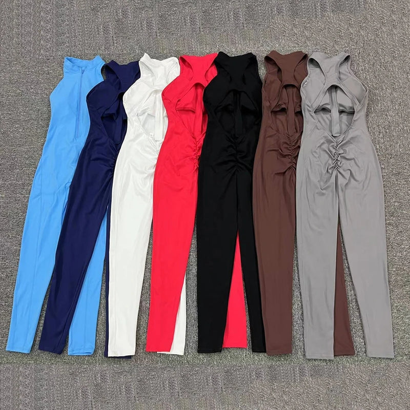 Zipper Women Yoga Tracksuit