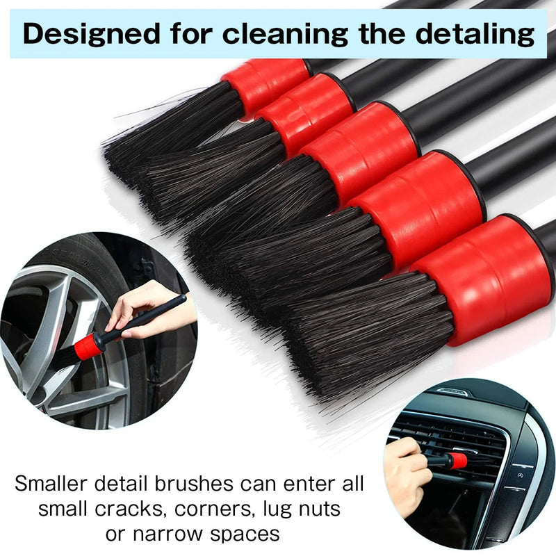 Car Wash Detailing Brush Set