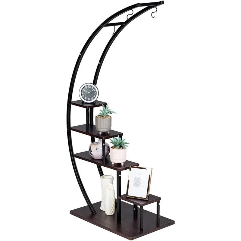 Garden 5 Tier Metal Plant Stand