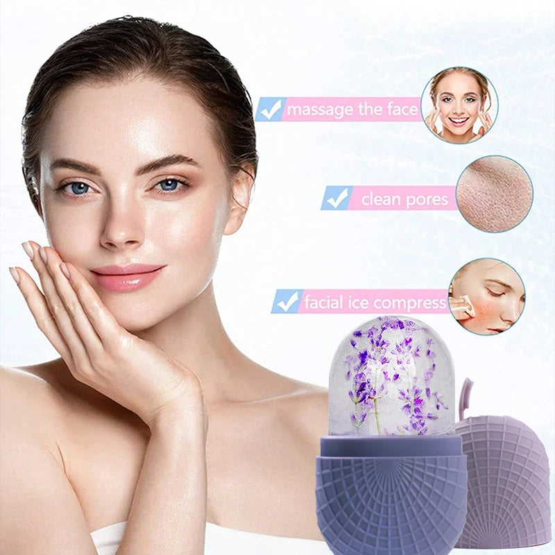 Silicone Facial Ice Roller