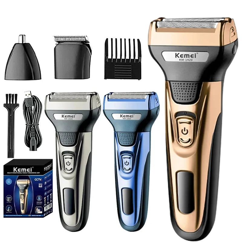 Powerful 3 In 1 Electric Shaver