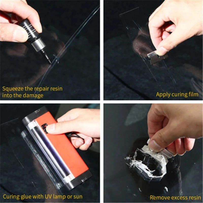 Car Windshield Cracked Repair Tool