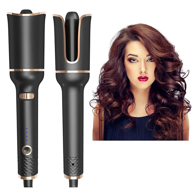 Auto Rotating Ceramic Hair Curler