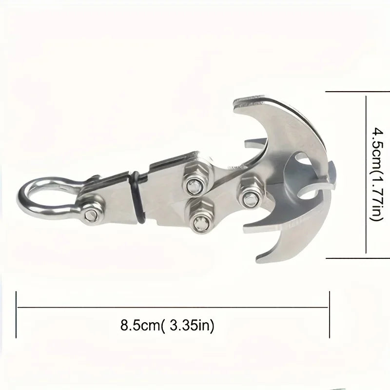 Stainless Steel Folding Grappling Hook