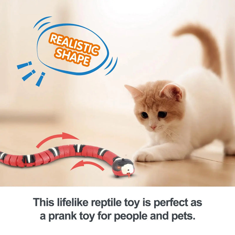 Interactive Cat Snake Toy