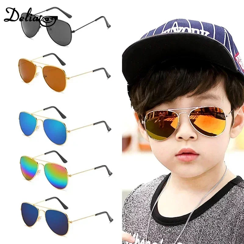 Kids UV400 Reflective Sunglasses