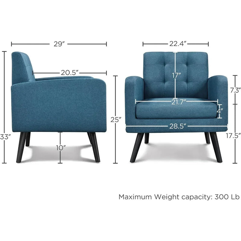 Mid-Century Accent Chairs