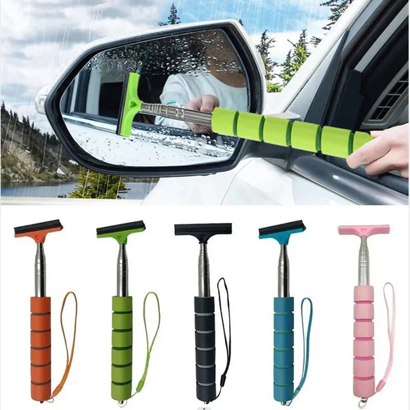 Car Mirror Rainy Glass Wiper