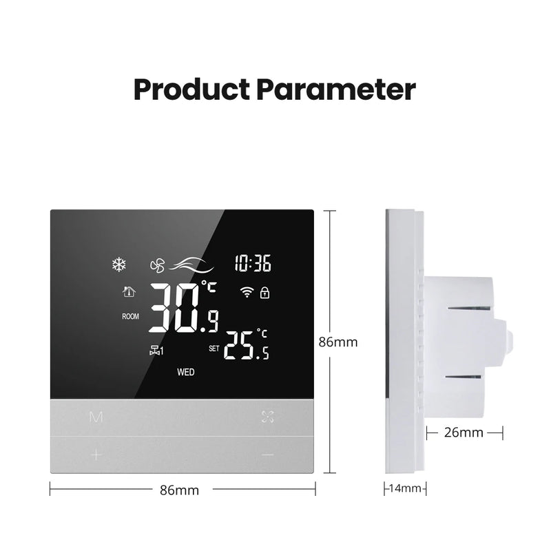 Smart Central Air Conditioning Thermostat