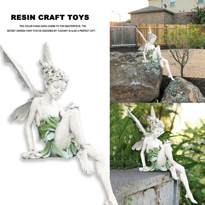 Garden Flower Fairy Sculpture