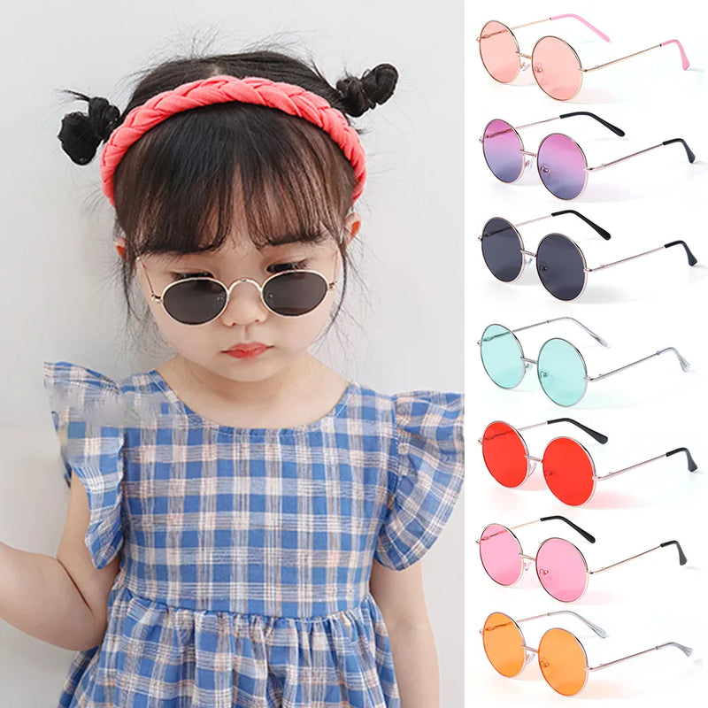 Kids Cute Candy Color Sunglasses