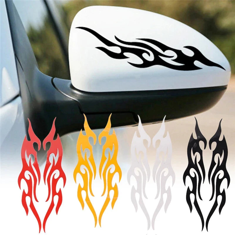 Car Modified Flame Reflective Sticker