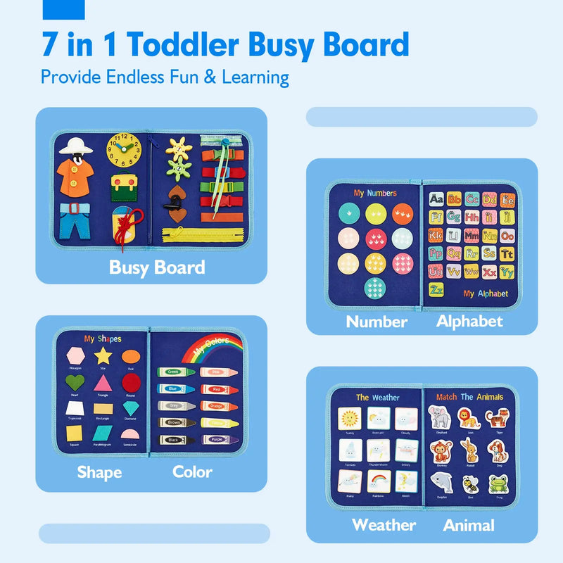 Baby Preschool Busy Board