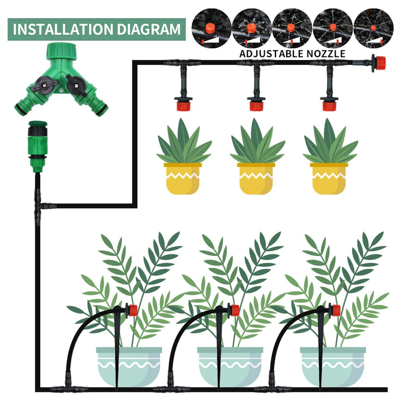 Garden DIY Drip Automatic Watering System