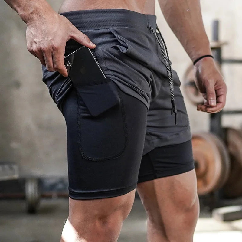 Gym 2 In 1 Workout  Short