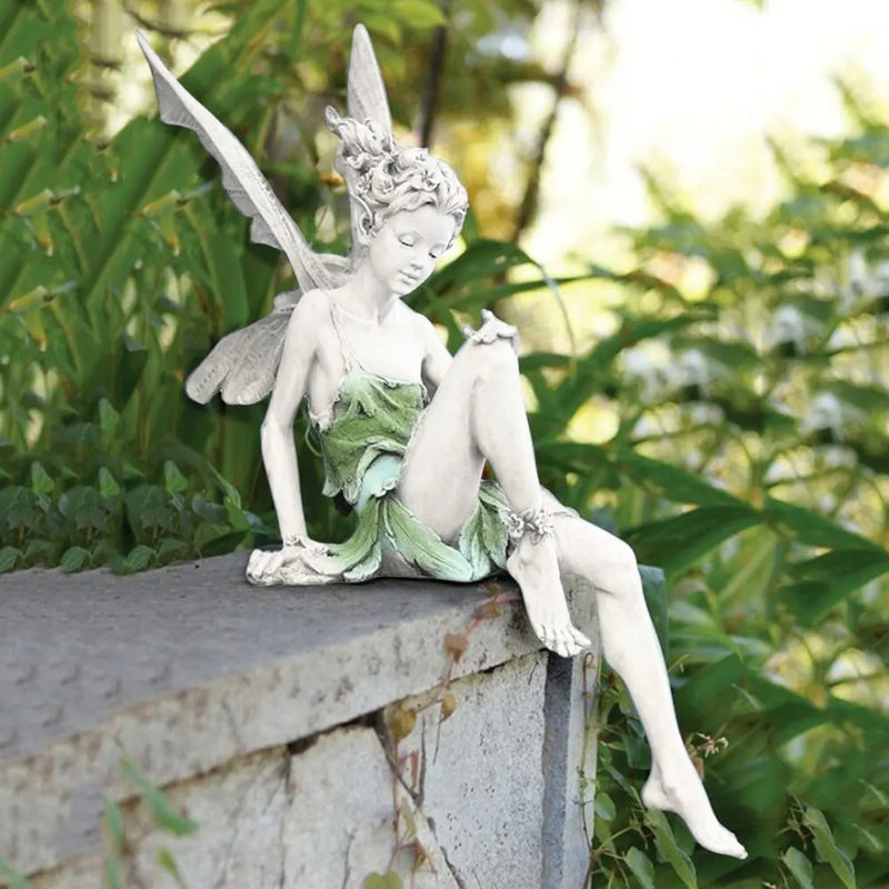 Garden Flower Fairy Sculpture